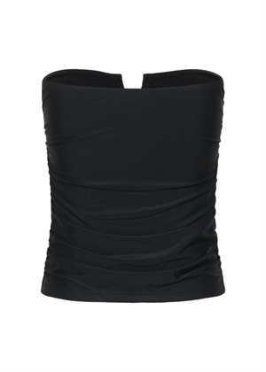 Mao tube top Sort Gestuz 